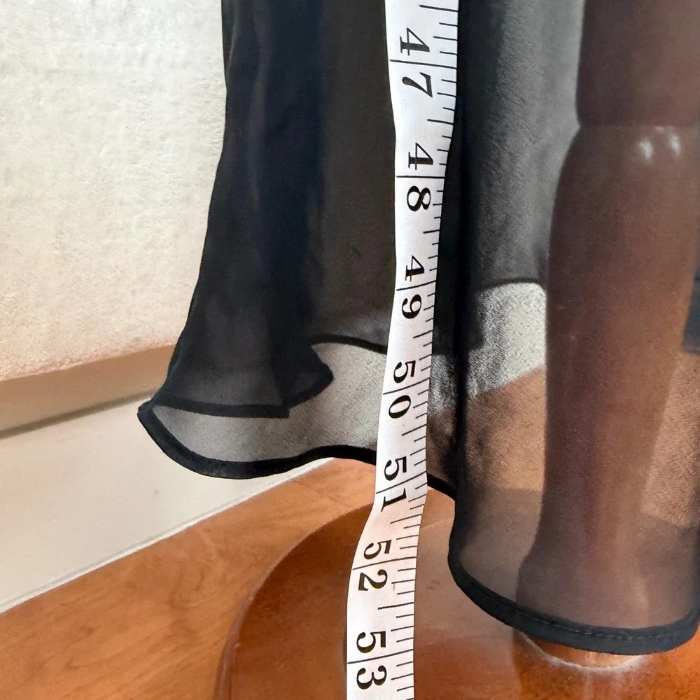 delicates black sheer